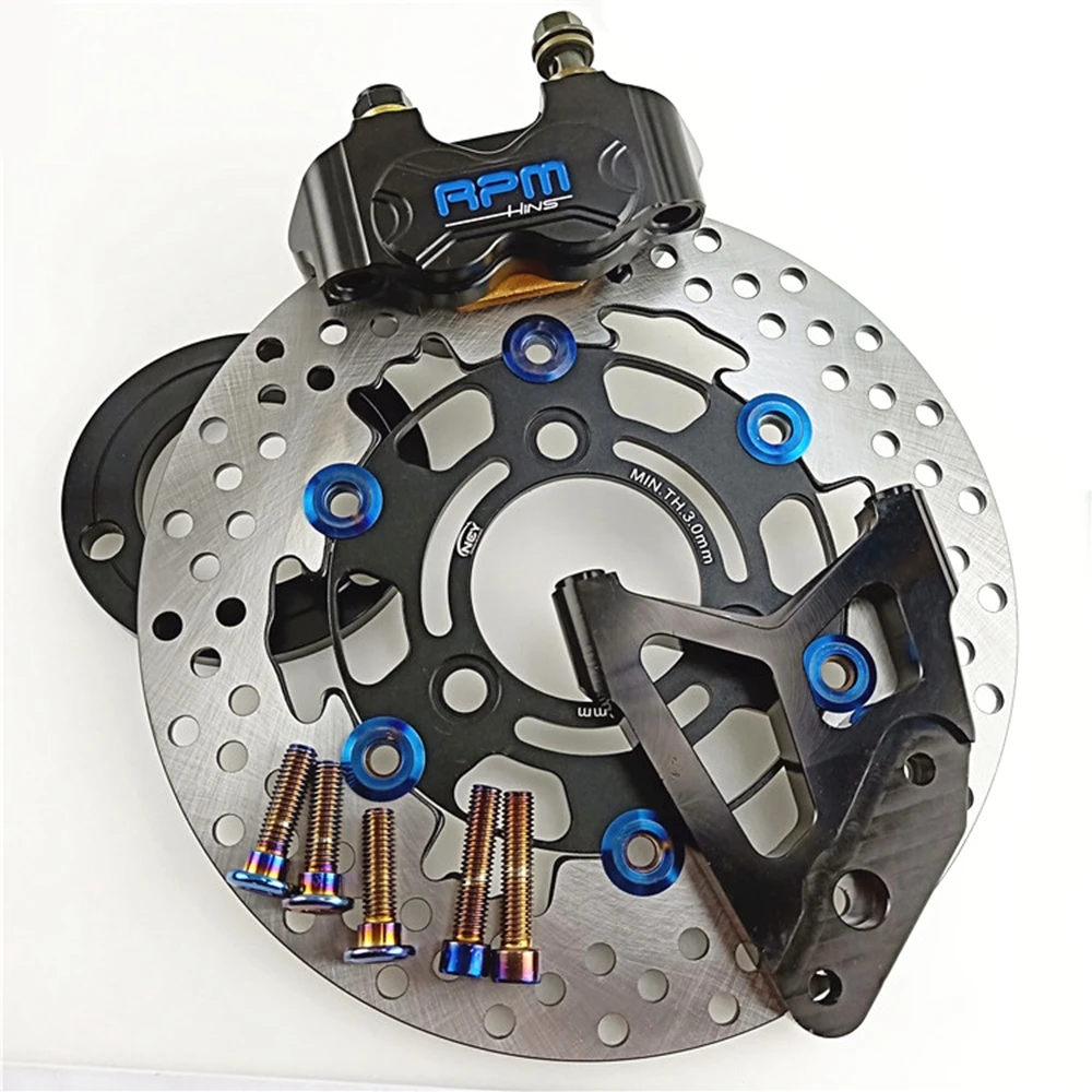 RPM CNC Electric Motorcycle Sc - Front Rear Brake Caliper Bracket Kit review and price